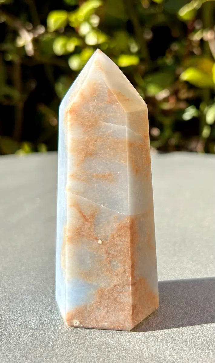 Polished Angelite Tower (6)