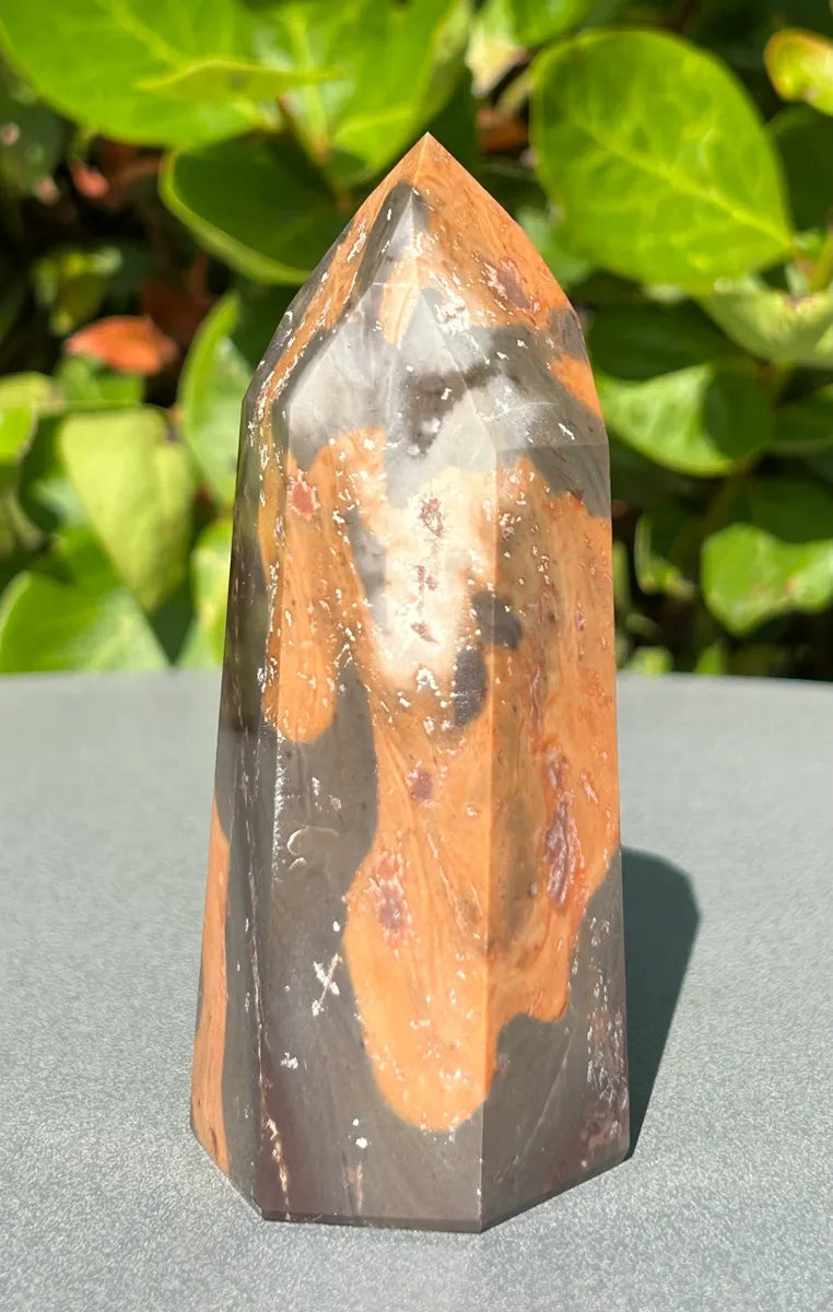 Leopardskin Jasper Tower