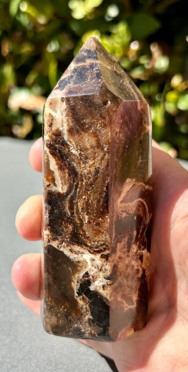Polished Black Opal Tower (1)