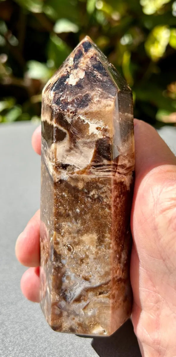 Polished Black Opal Tower (7)
