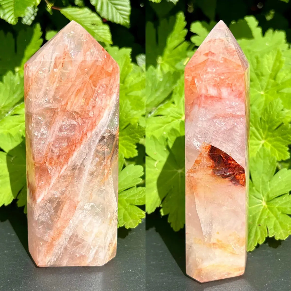 Hematoid Quartz Tower