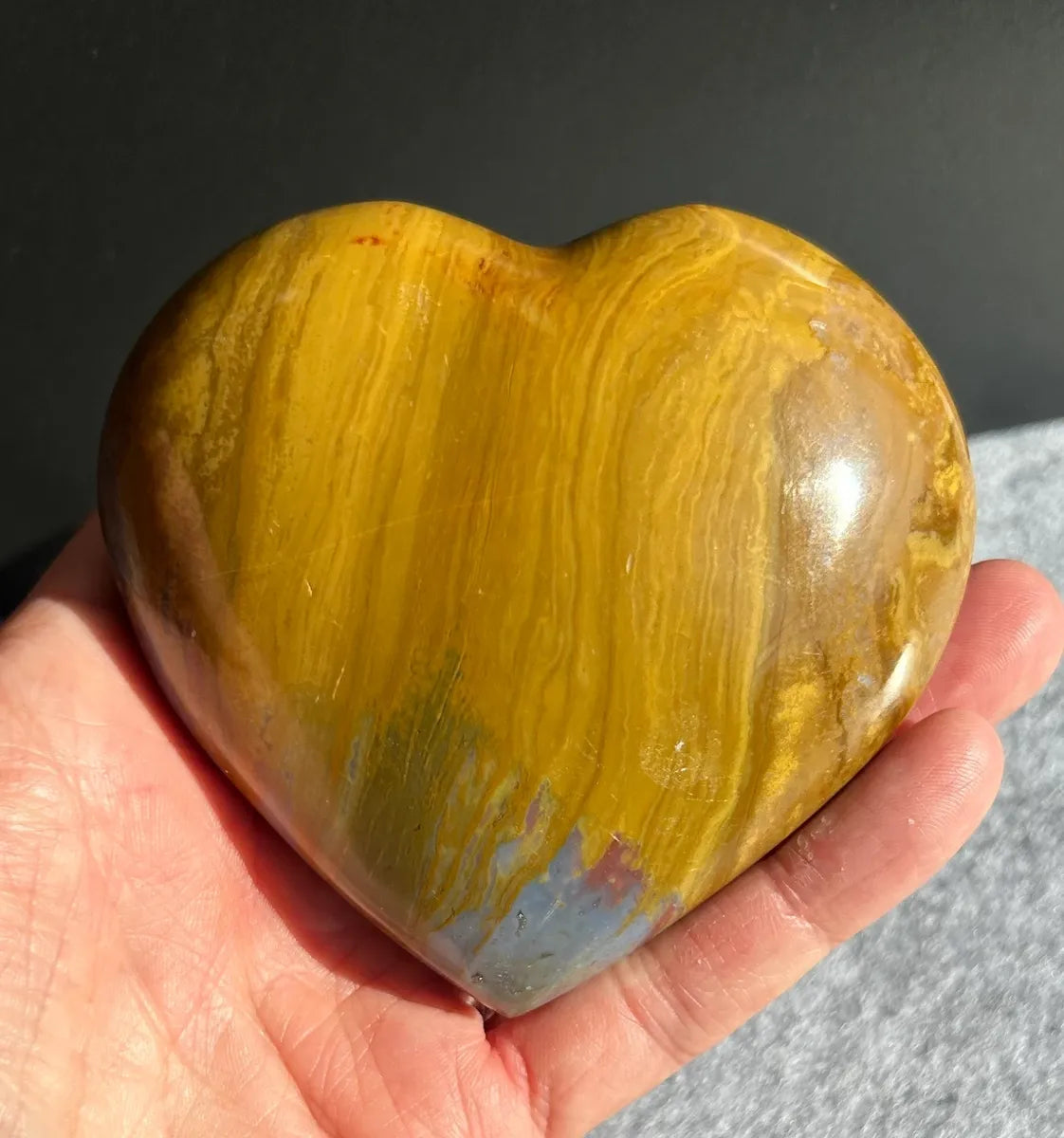 Ocean Jasper Heart