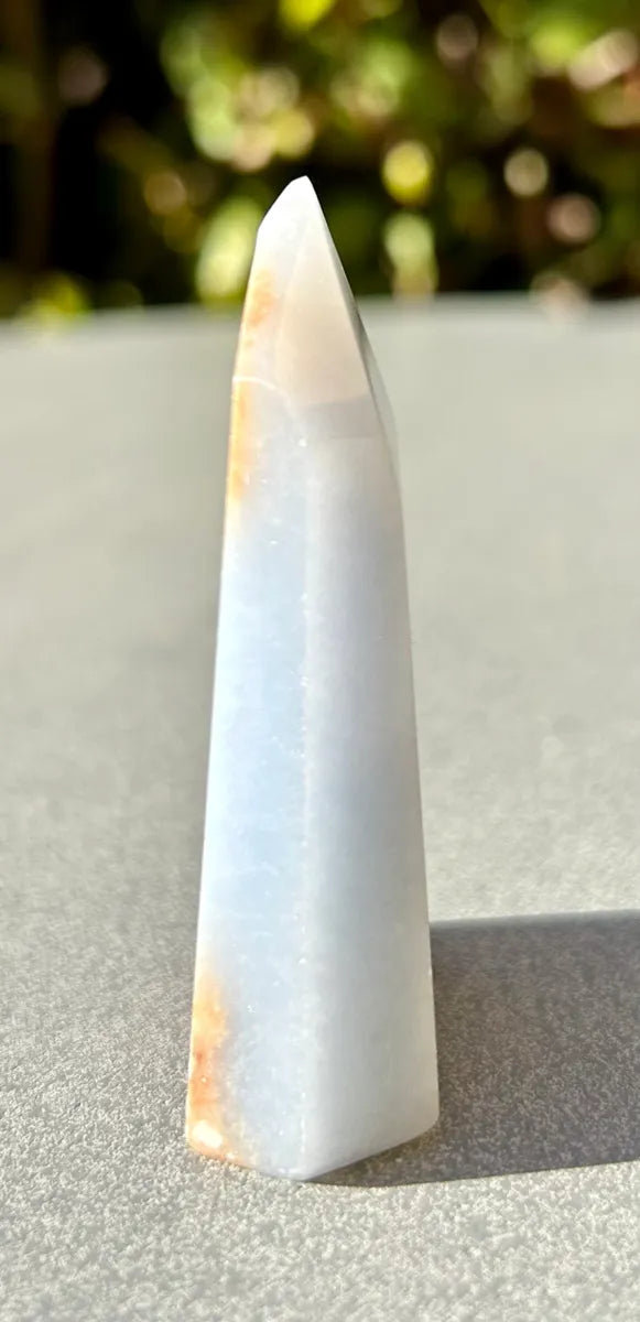 Polished Angelite Tower (2)