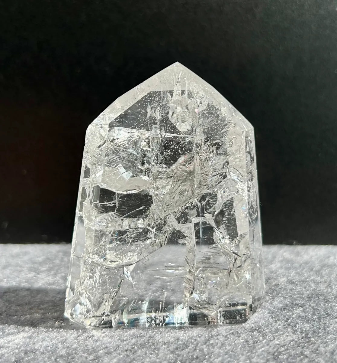Polished Fire & Ice Quartz (2)