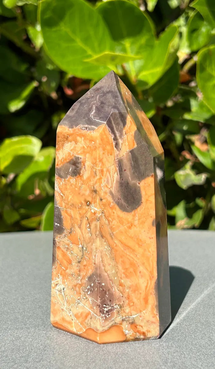 Leopardskin Jasper Tower