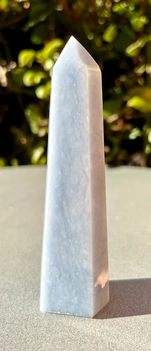 Polished Angelite Tower (7)