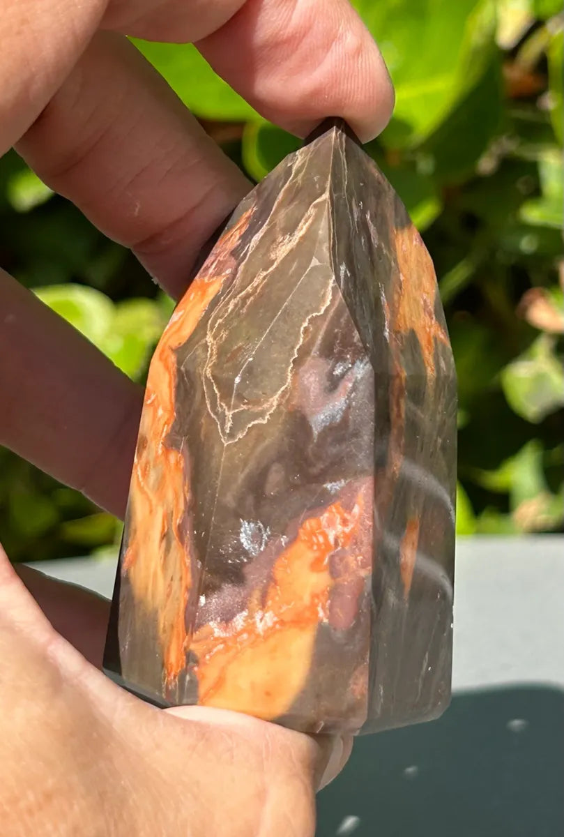 Leopardskin Jasper Tower