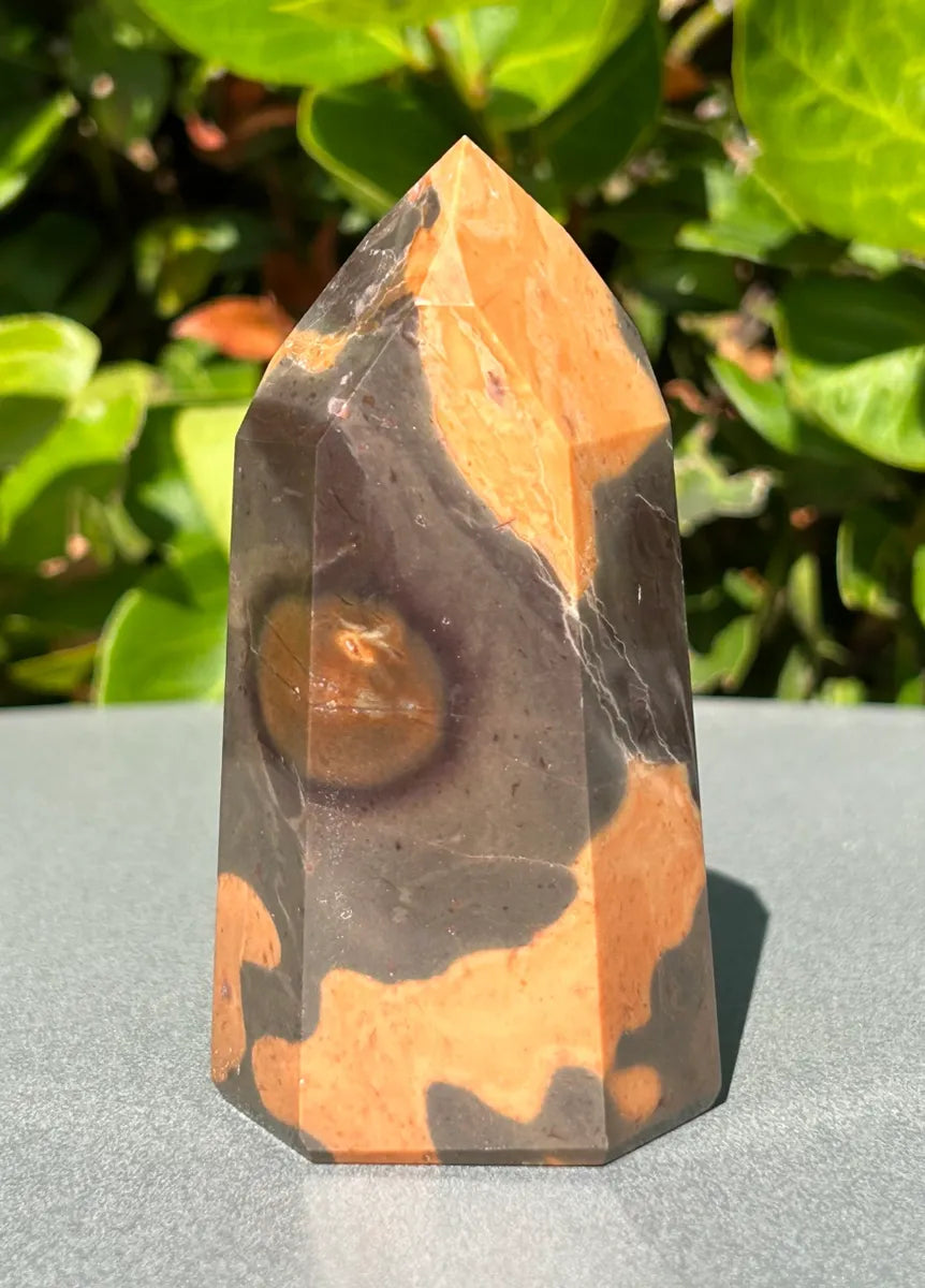 Leopardskin Jasper Tower