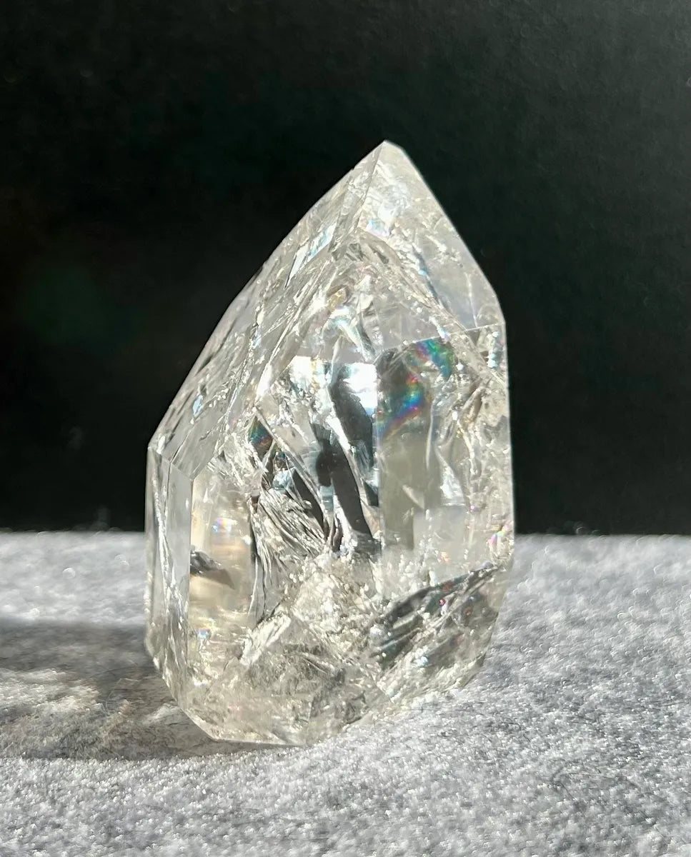 Polished Fire & Ice Quartz (8)
