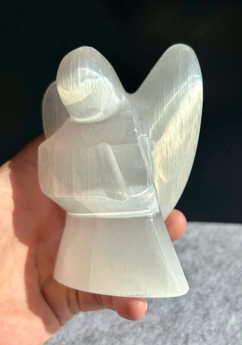 Large Selenite Angel
