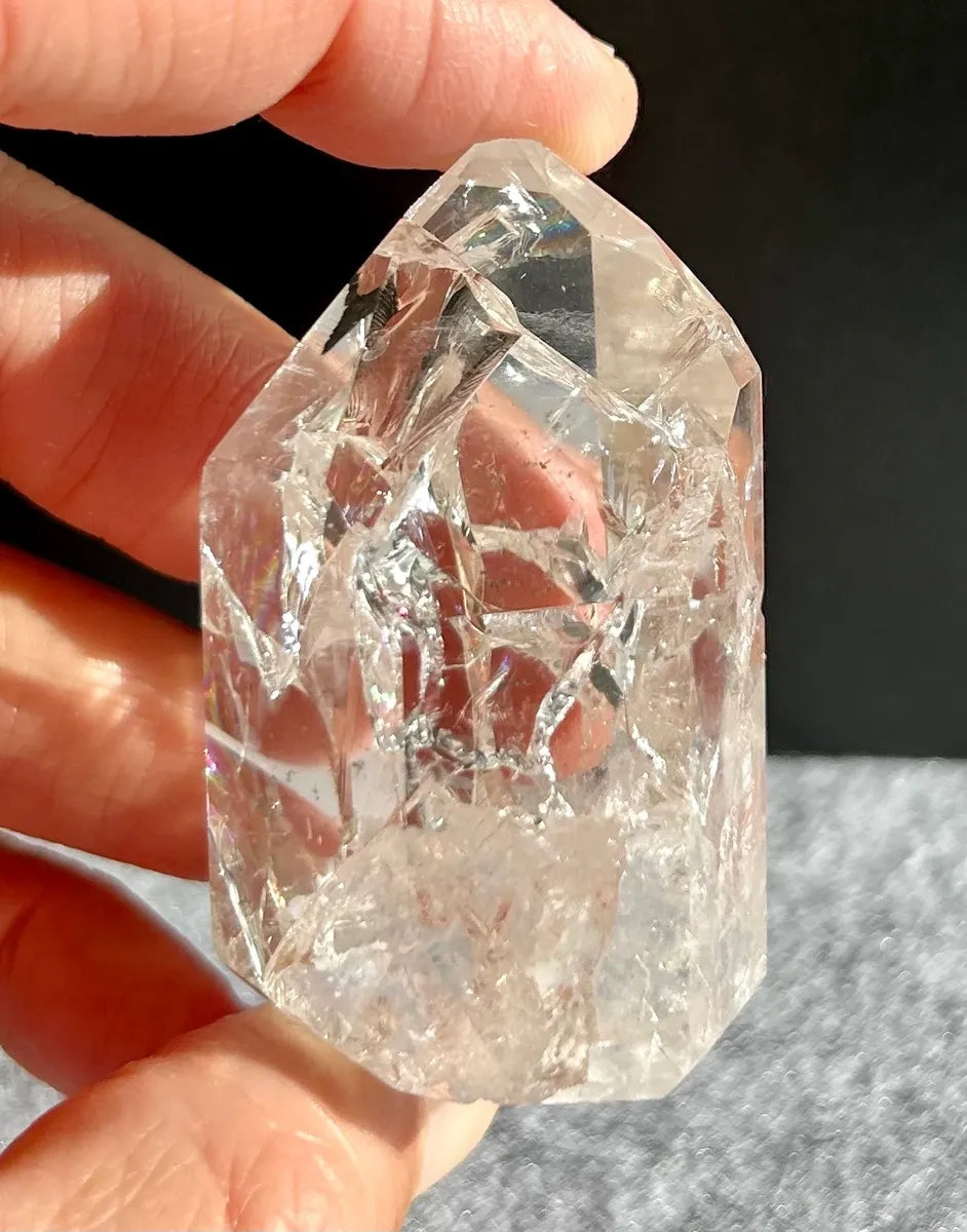 Polished Fire & Ice Quartz (12)