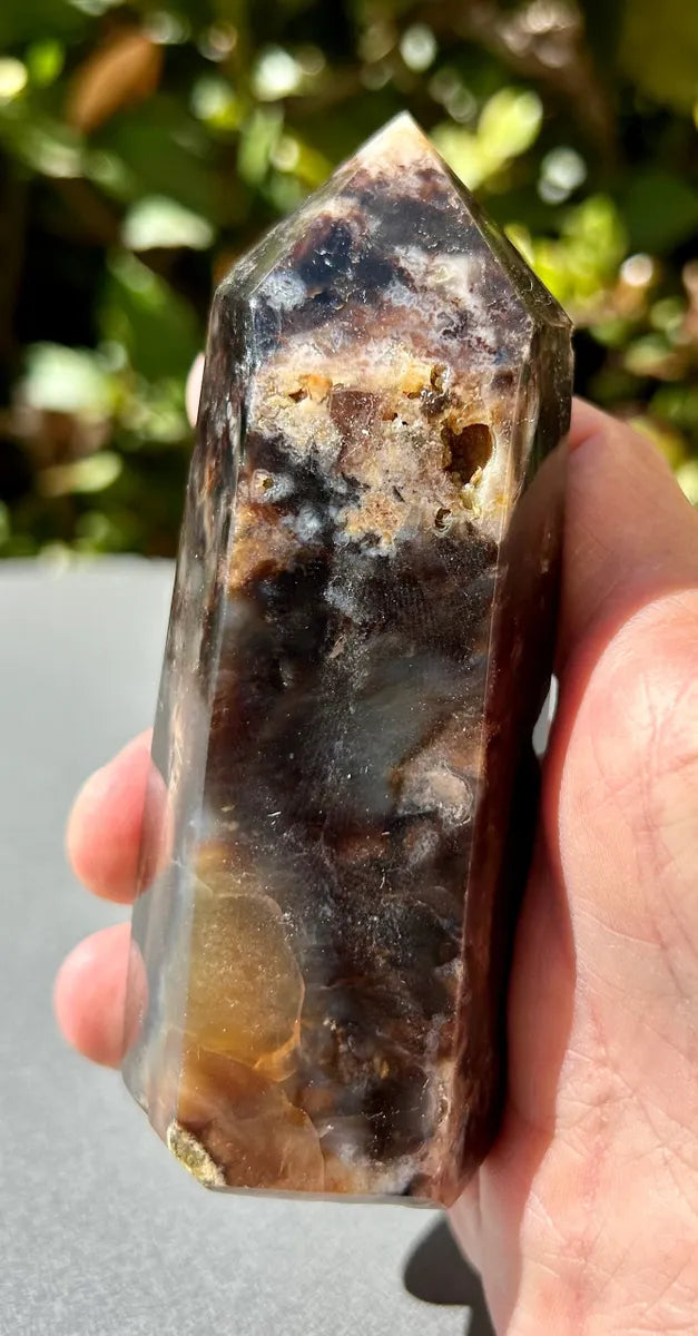 Polished Black Opal Tower (3)