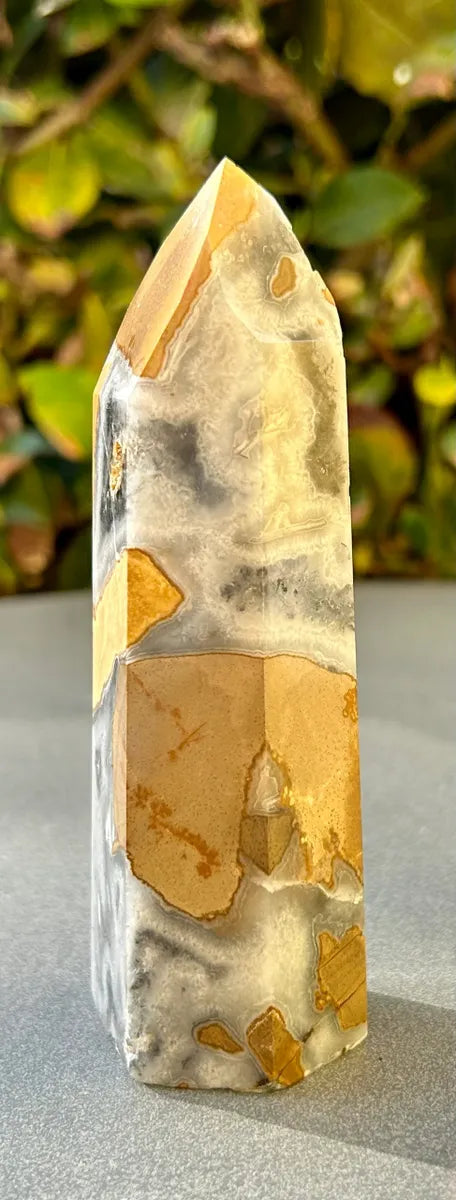 Mosaic Chalcedony Quartz Tower (2)