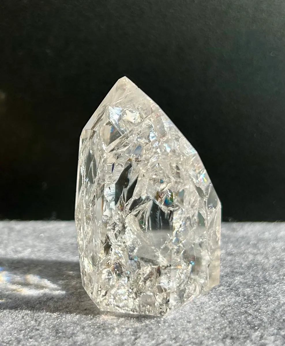 Polished Fire & Ice Quartz (8)