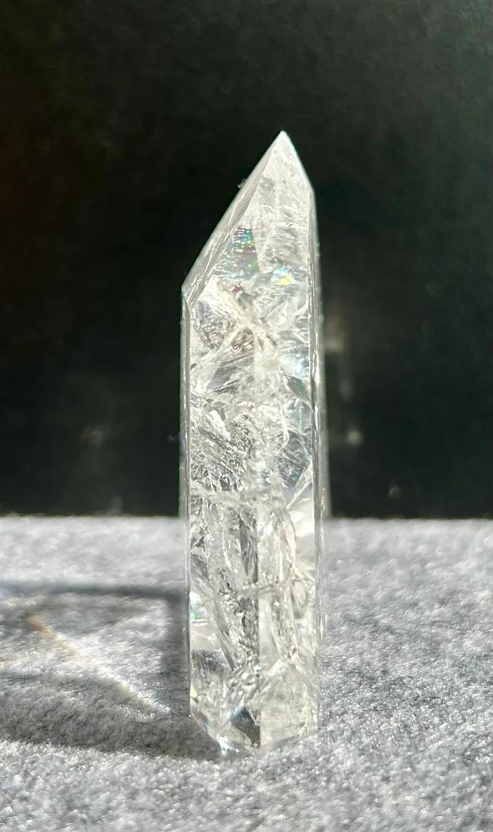 Polished Fire & Ice Quartz (2)