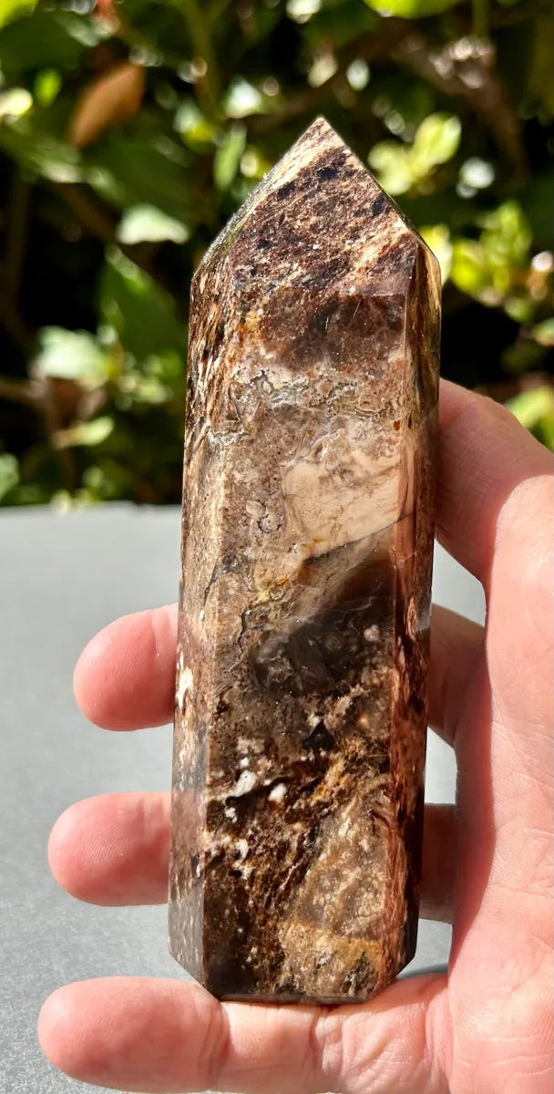 Polished Black Opal Tower (2)