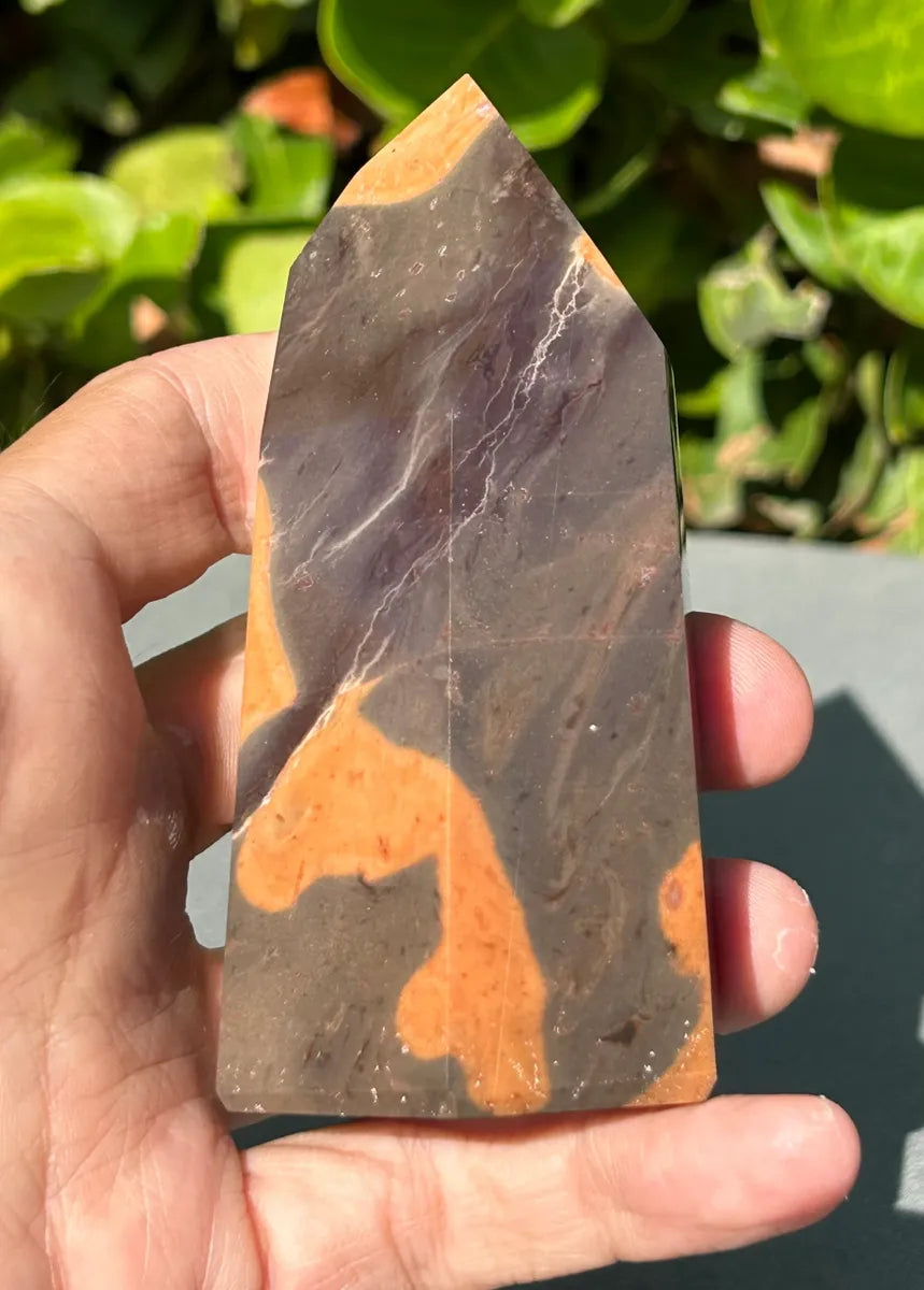 Leopardskin Jasper Tower