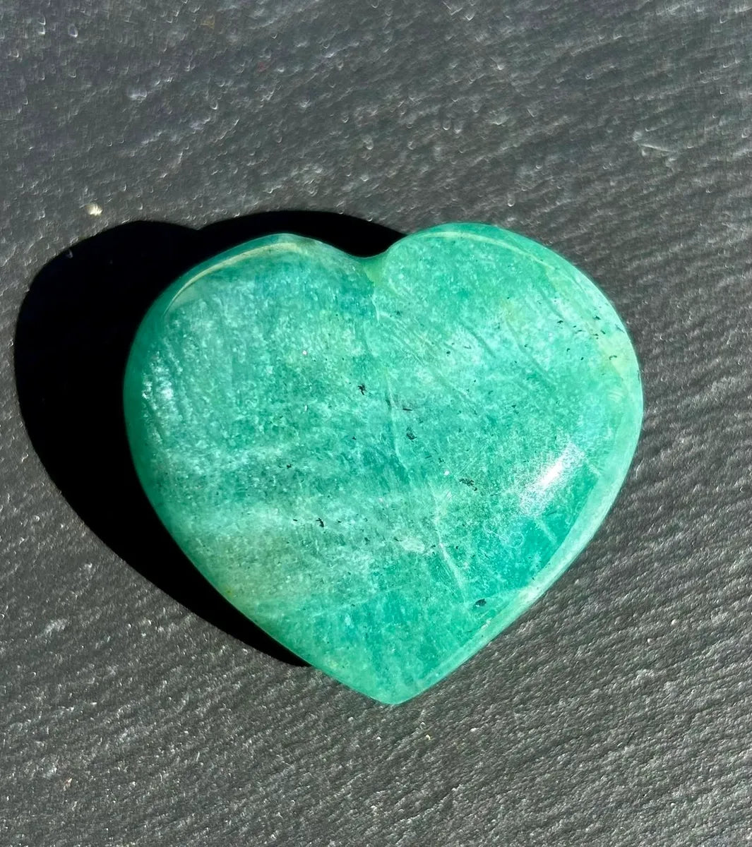 Amazonite Hearts