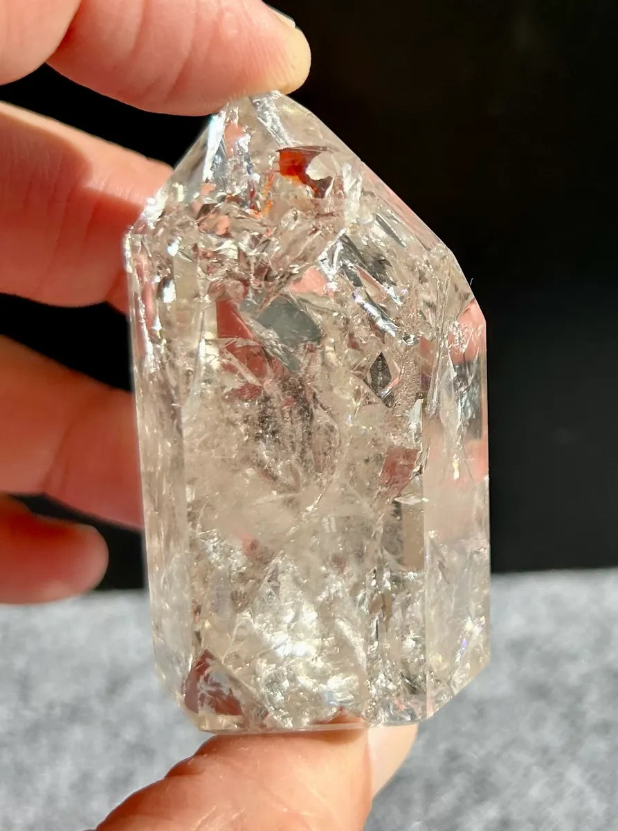 Polished Fire & Ice Quartz (10)