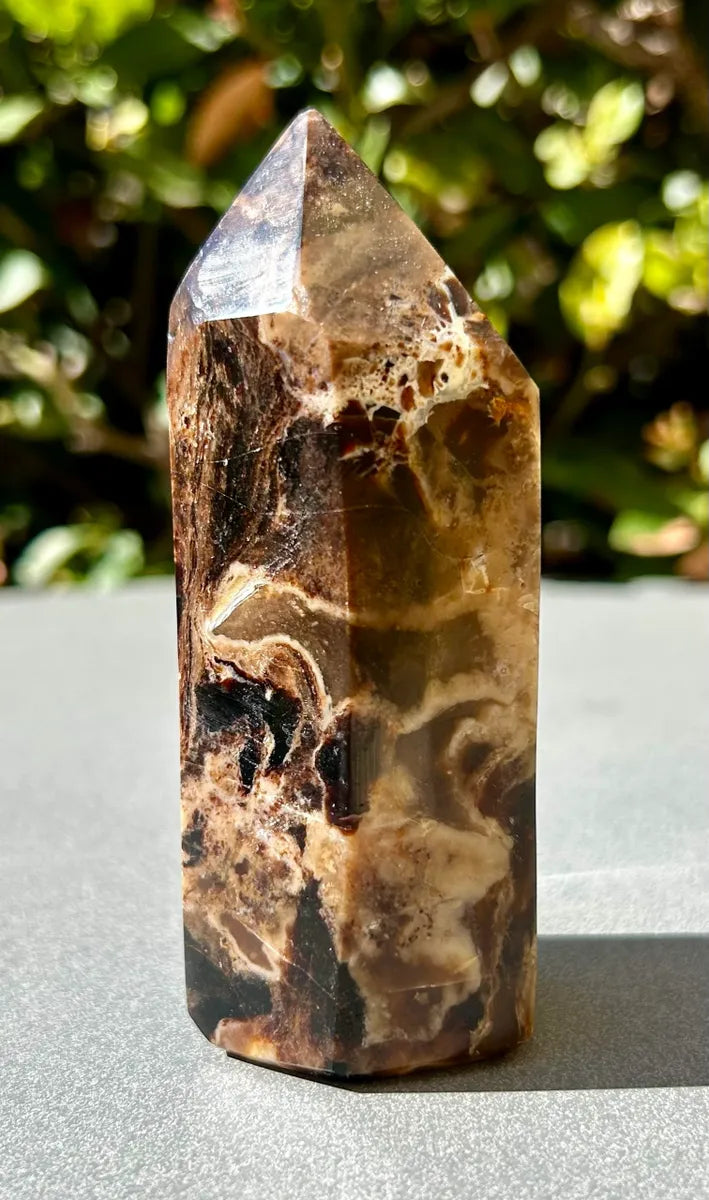 Polished Black Opal Tower (1)