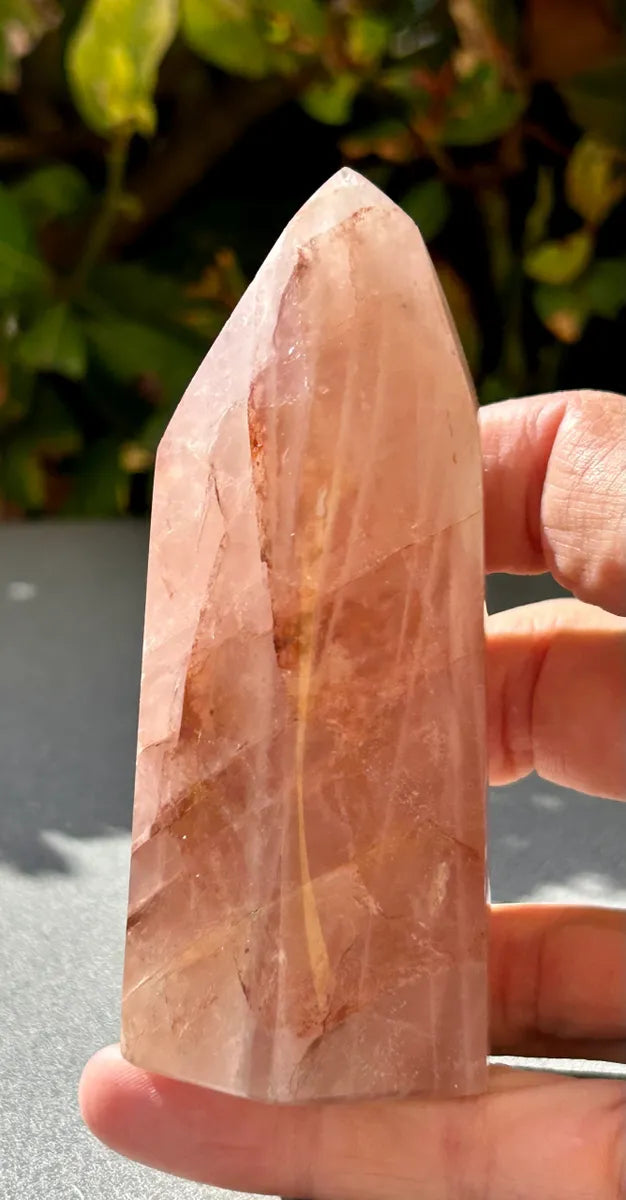 Hematoid Quartz Tower 