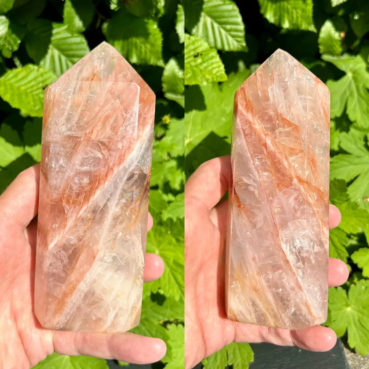 Hematoid Quartz Tower