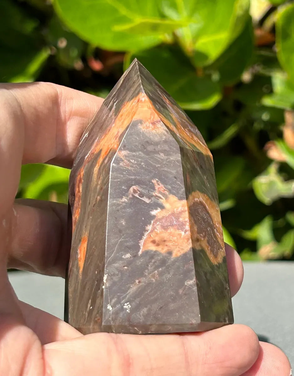 Leopardskin Jasper Tower
