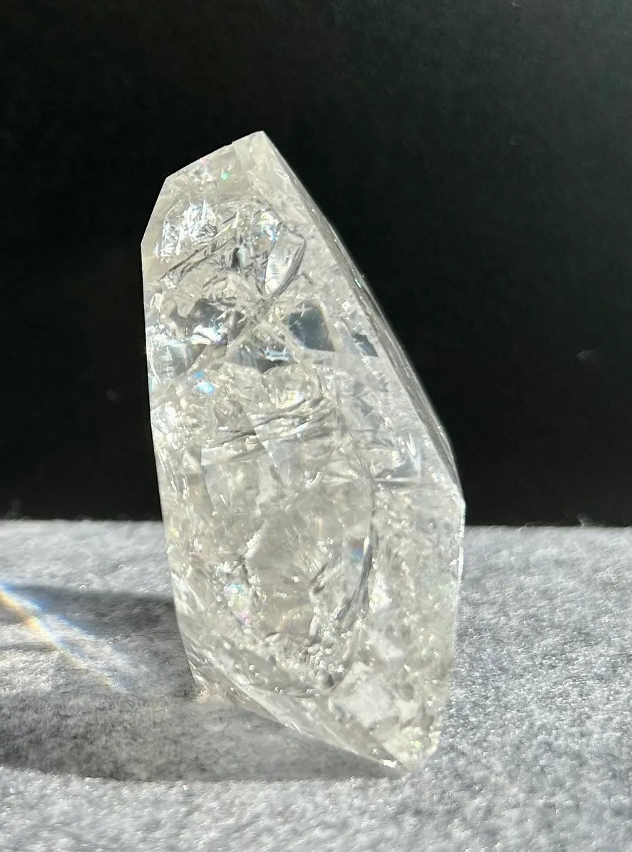 Polished Fire & Ice Quartz (3)