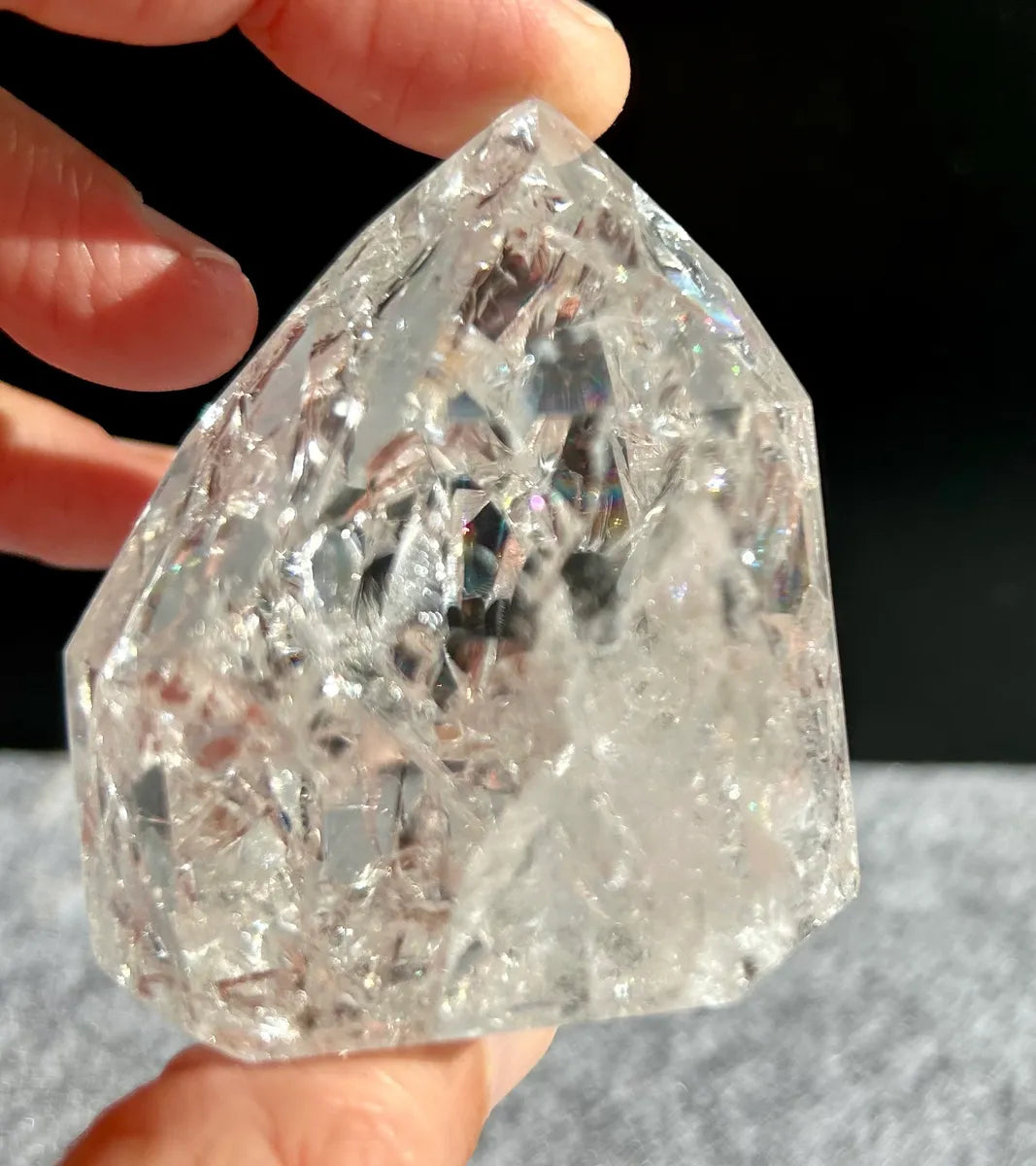 Polished Fire & Ice Quartz (15)