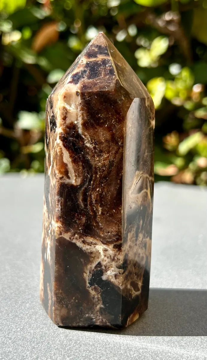 Polished Black Opal Tower (1)