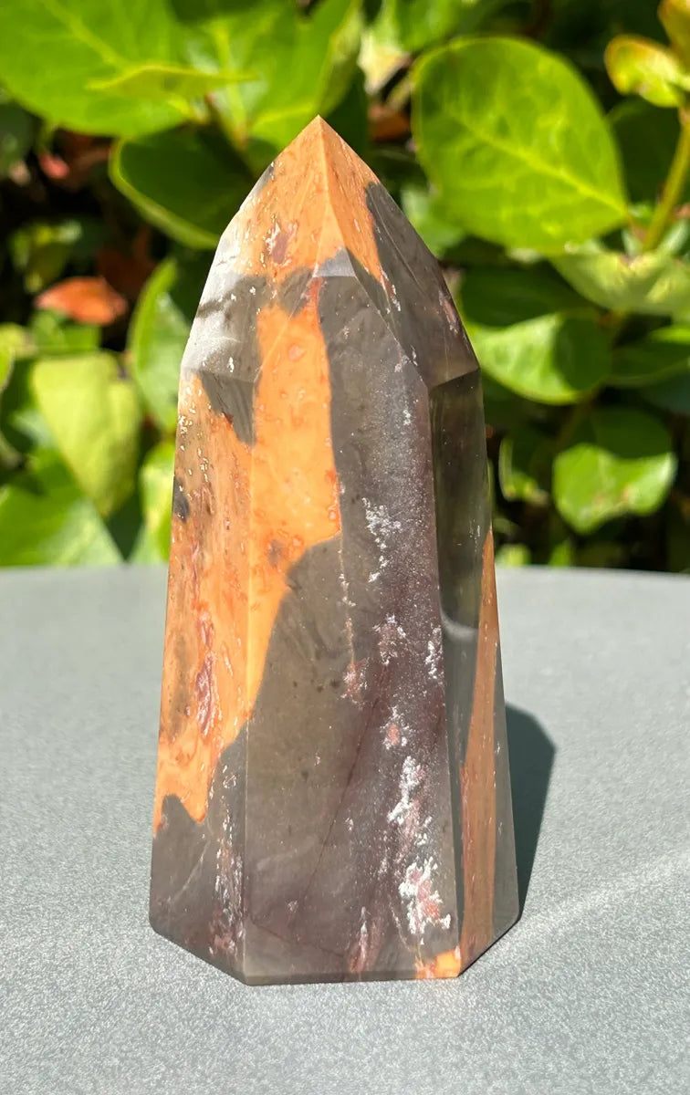 Leopardskin Jasper Tower