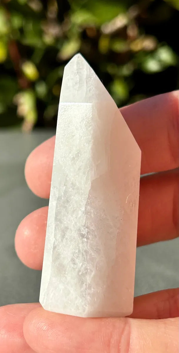 Blue Amblygonite Tower