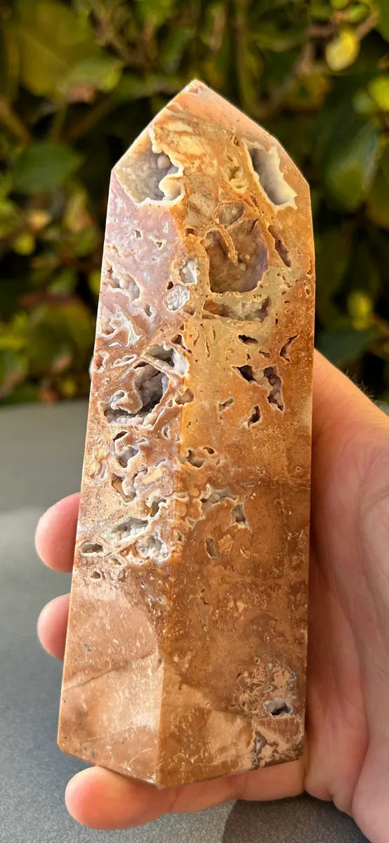 Mosaic Chalcedony Quartz Tower (4)