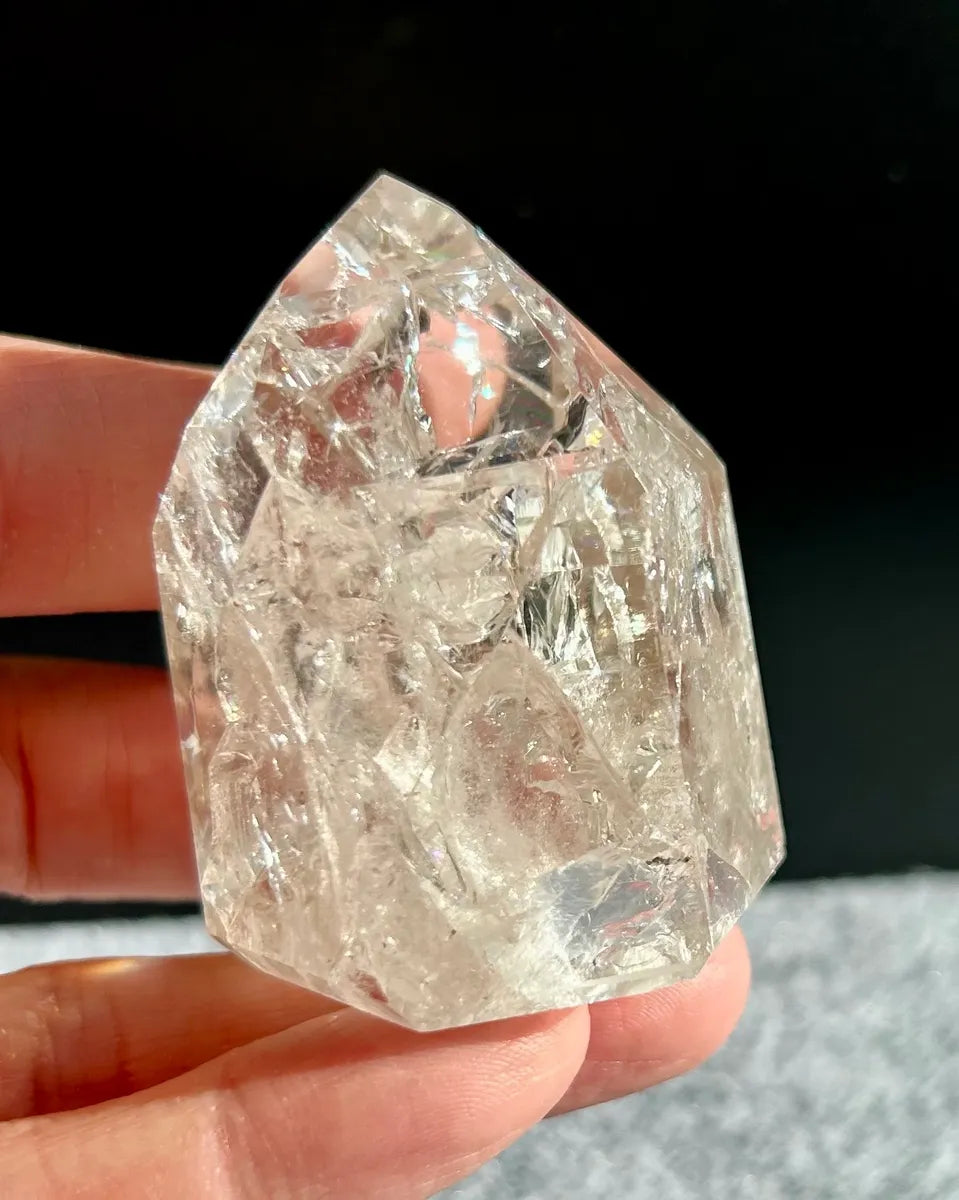 Polished Fire & Ice Quartz (1)