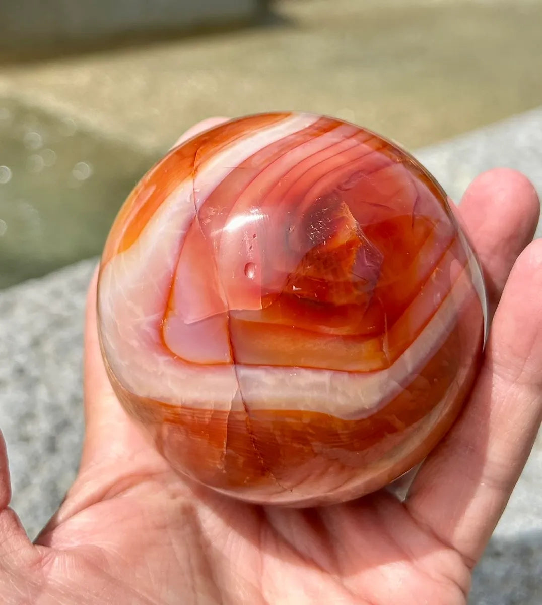 Carnelian Sphere