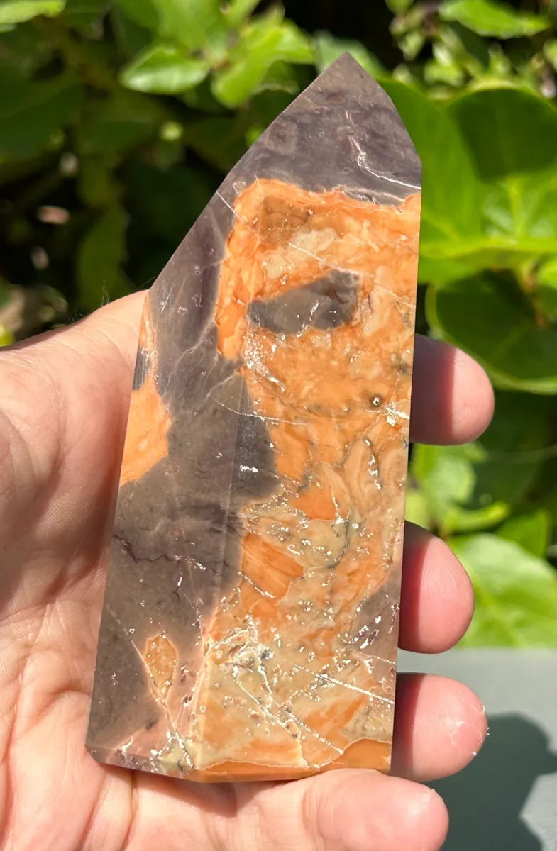 Leopardskin Jasper Tower