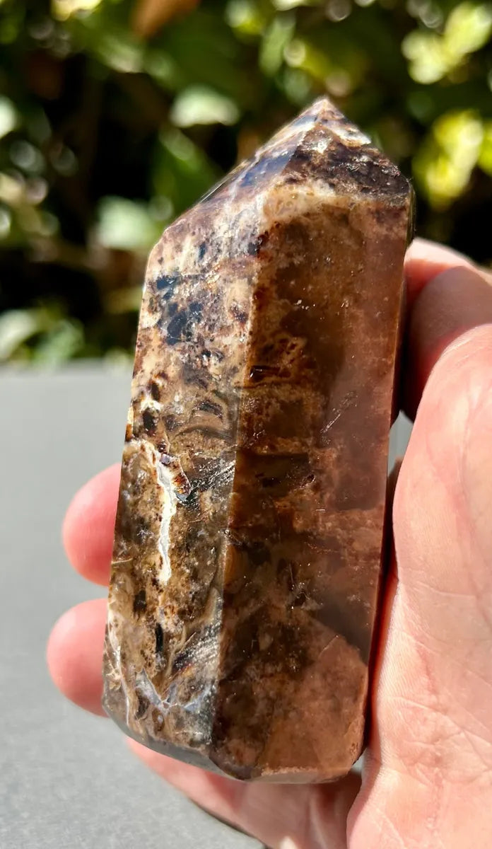 Polished Black Opal Tower (4)