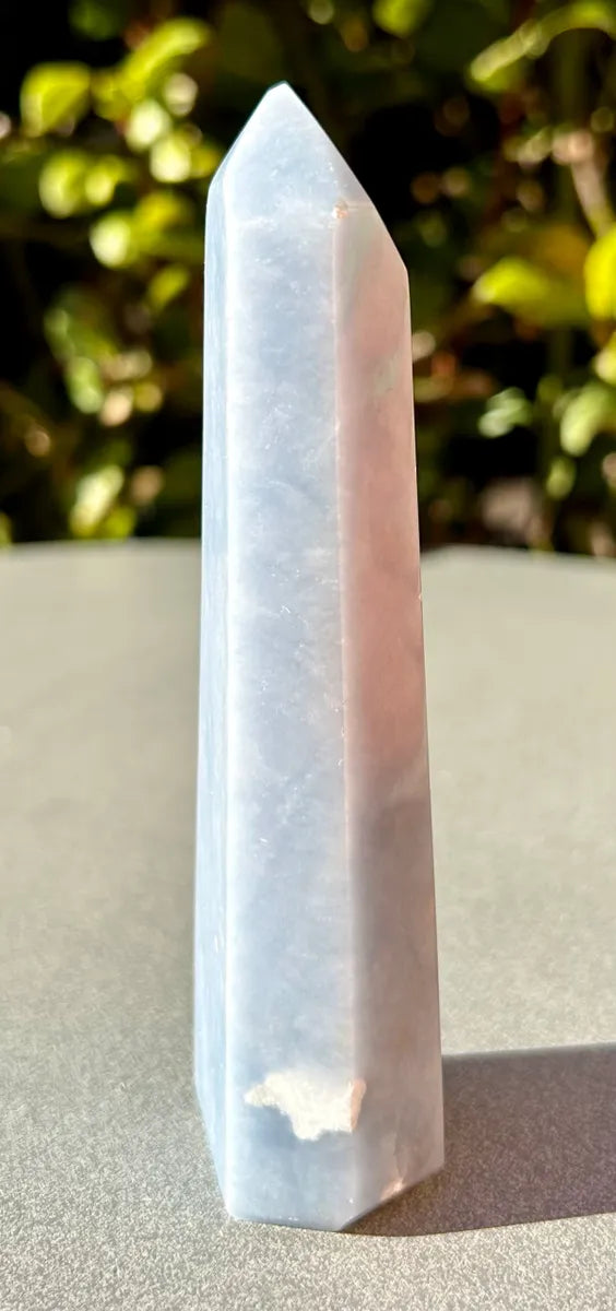 Polished Angelite Tower (7)