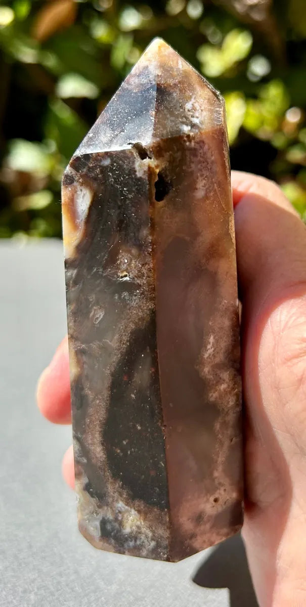 Polished Black Opal Tower (3)