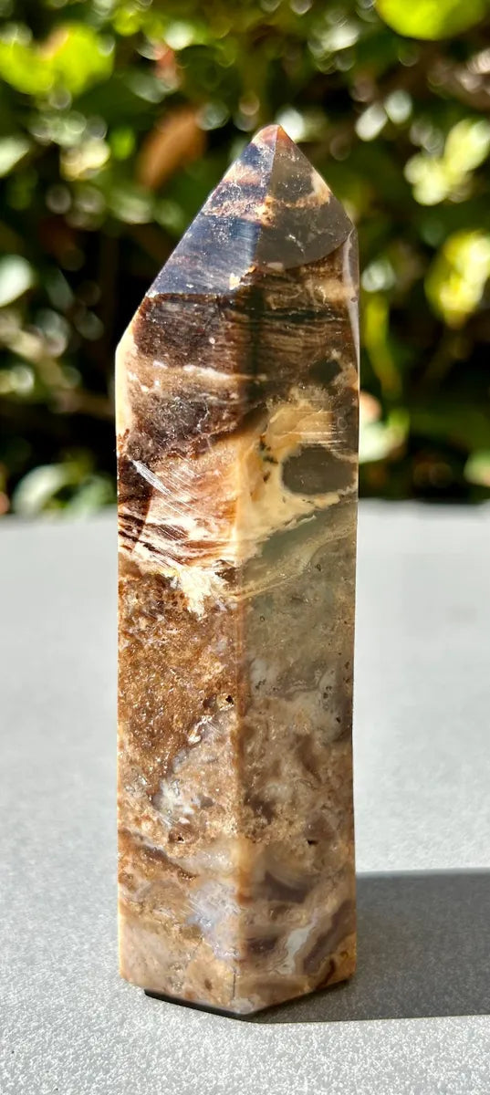 Polished Black Opal Tower (7)