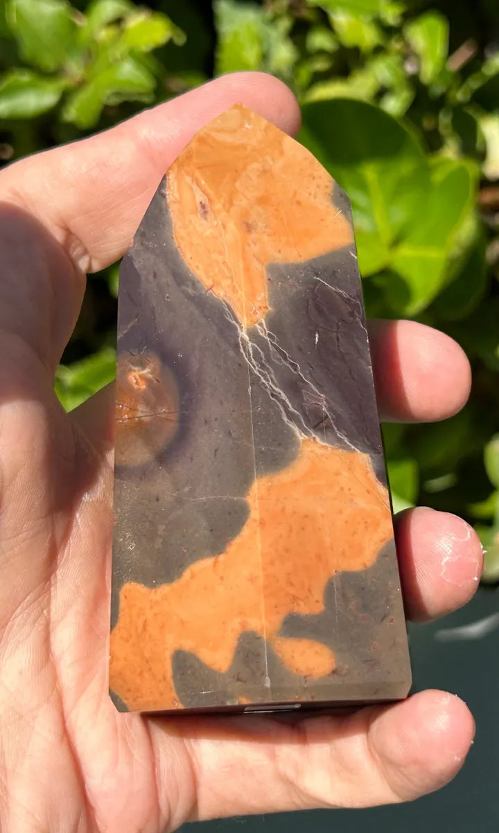 Leopardskin Jasper Tower