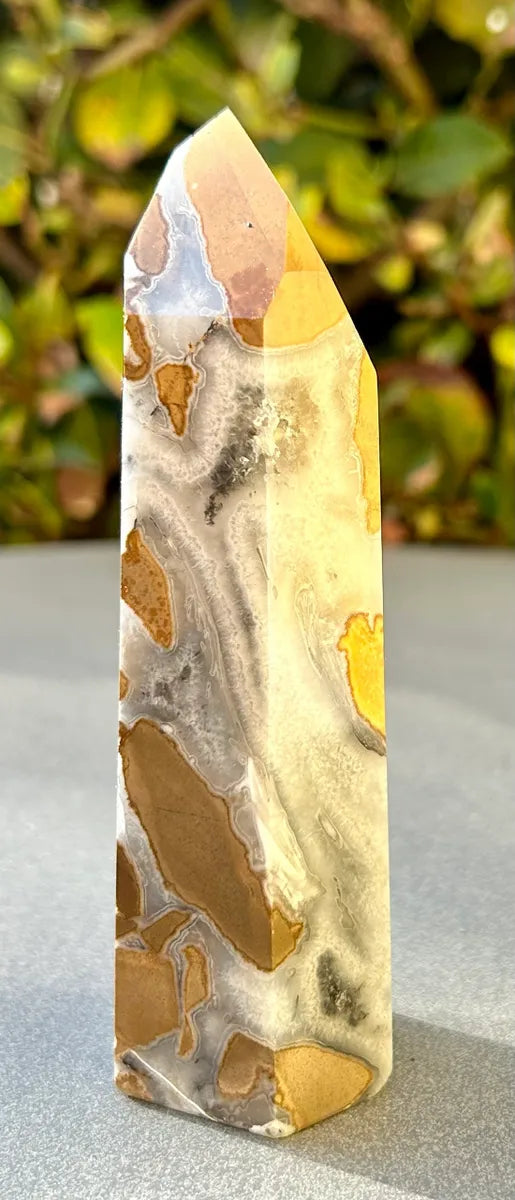 Mosaic Chalcedony Quartz Tower (2)