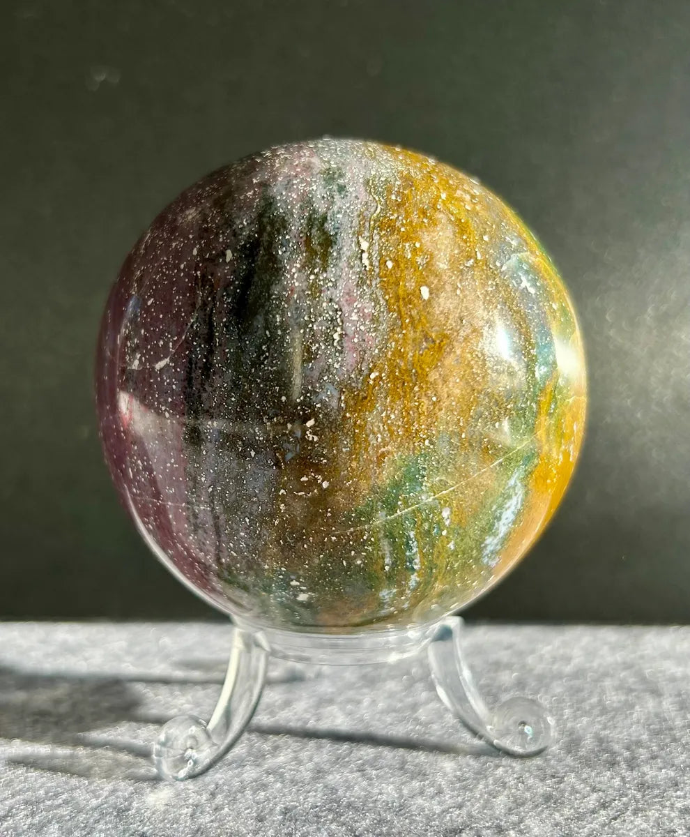 Ocean Jasper Sphere