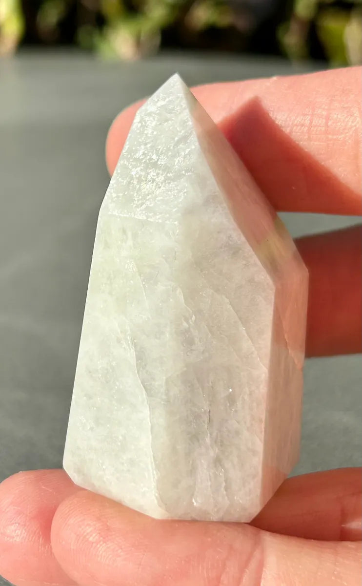 Blue Amblygonite Tower