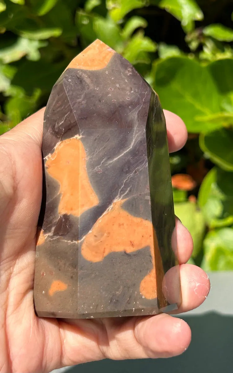 Leopardskin Jasper Tower