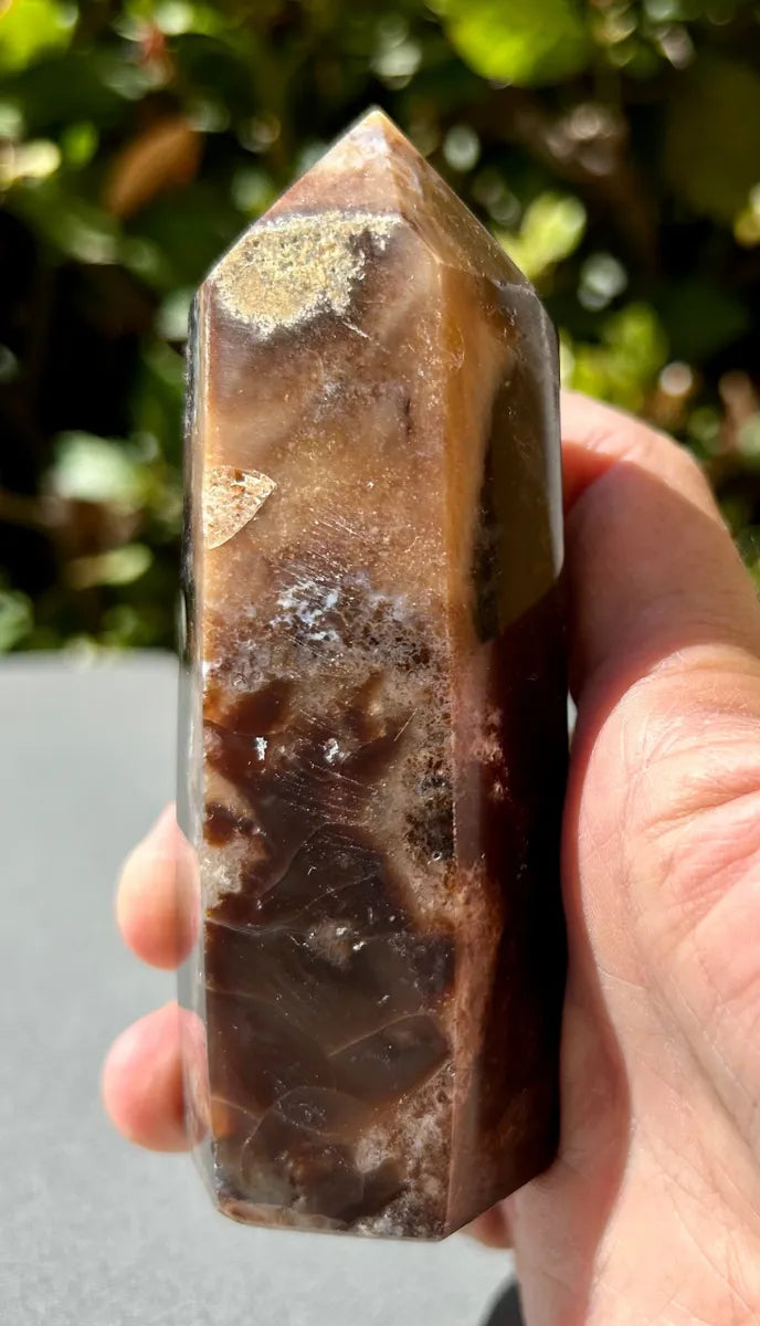 Polished Black Opal Tower (3)