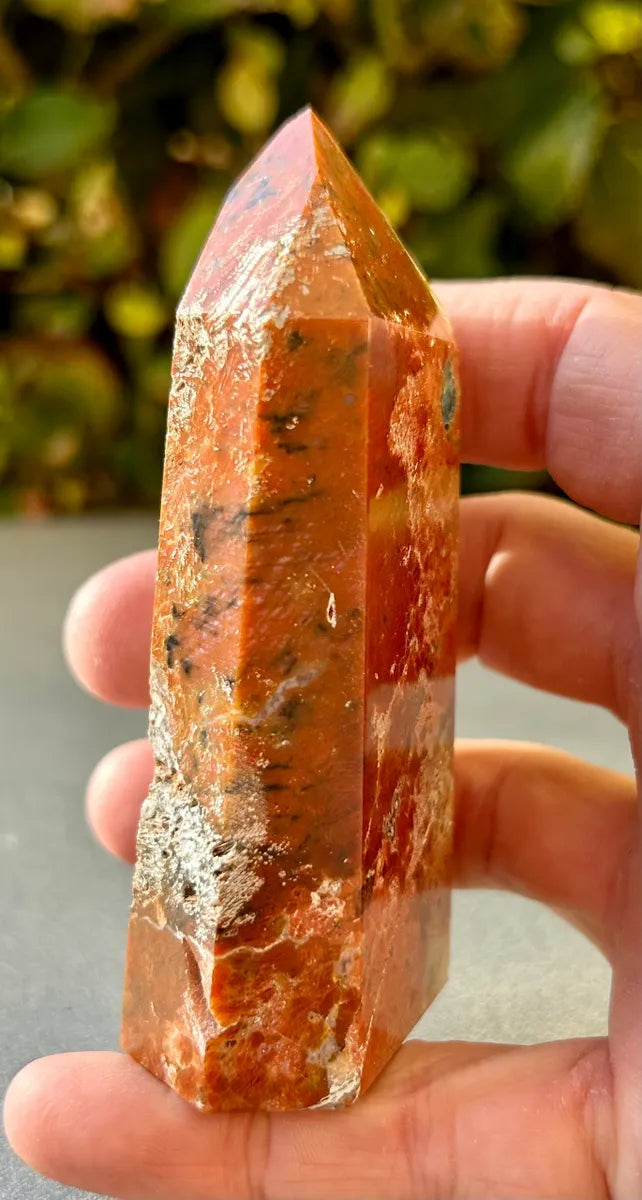 Apatite in Calcite Tower