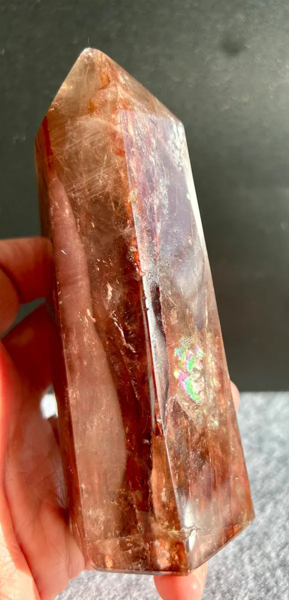 Hematoid Quartz Tower