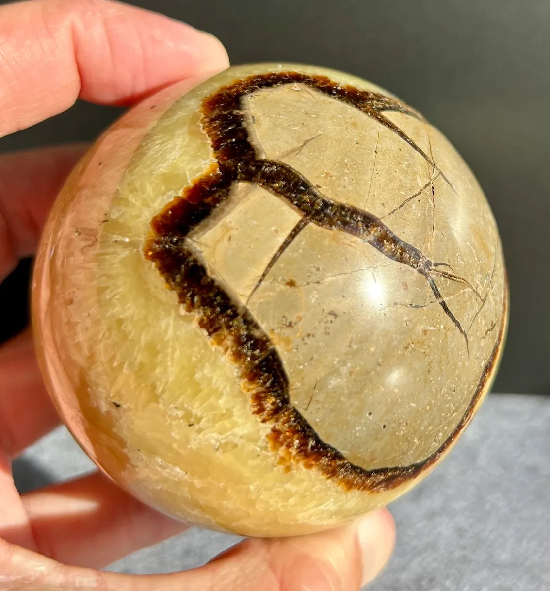 Septarian Sphere