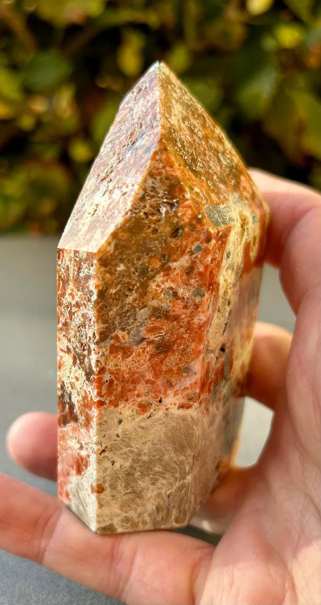 Apatite in Calcite Tower